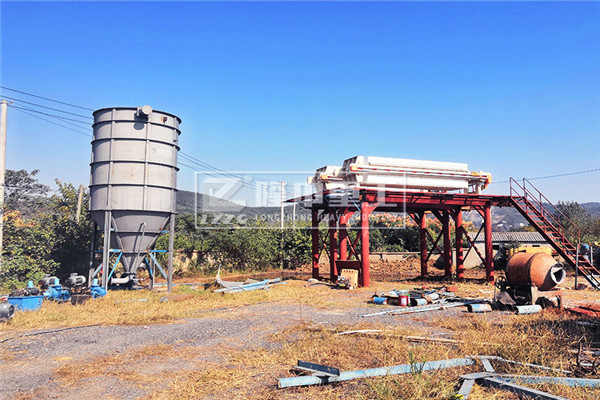 污泥壓濾機環(huán)保制砂，隆中用于零排放洗沙的秘密武器